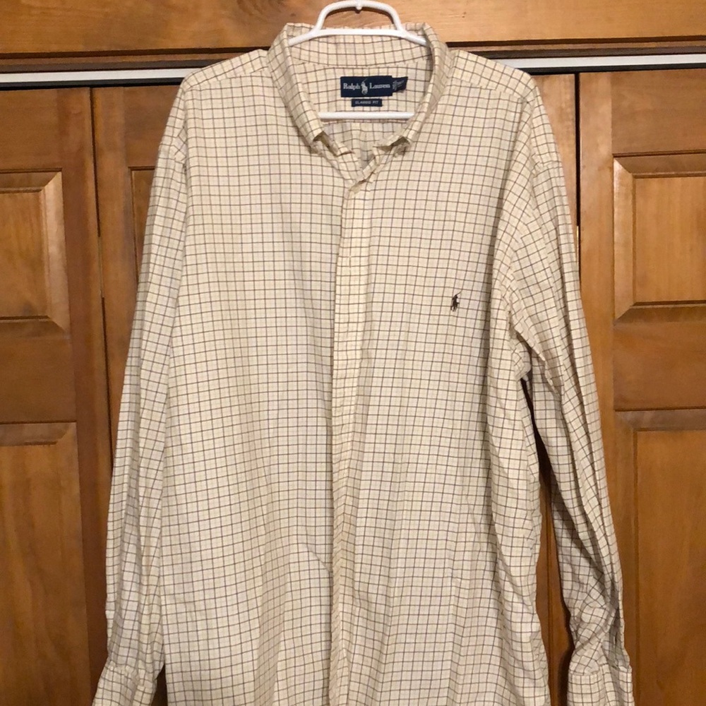 Men’s long sleeve polo